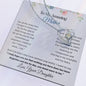 To My Amazing Mother | I Love You - Forever Love Necklace