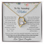 To My Amazing Mother | I Love You - Forever Love Necklace